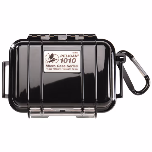 1010 Micro Case / Black with Black Liner