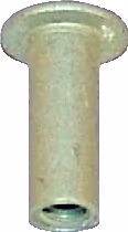 RIV NUT/Aluminum, keyless, 6/32
