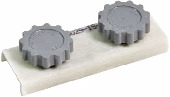 COVER ASSEMBLY/6-32, 3 stud, for use with Terminal Blocks