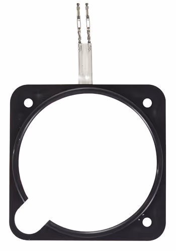 UMA Instrument Light | 3-1/8 in, Red Lighting, Knob Cut Out