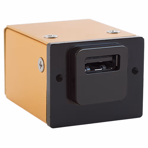 smartPower 250 USB Charging Port | Square Faceplate, Single USB & Apple Lightning™ Ports