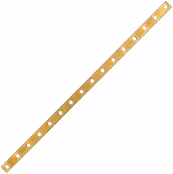 BUS BAR/3/8-24, 4 hole, for use with Terminal Blocks