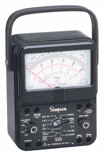 Simpson 260 Series 8P Analog Multimeter