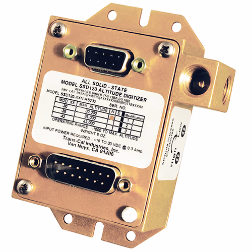 SSD120 Nano Altitude Encoder | Extended Temperature, Two RS-232 Outputs, 30,000 ft