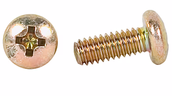 MS35206-246 Pan Head Machine Screw | 8-32 Thread, 5/8-inch Length, 0.322-inch Phillips Head