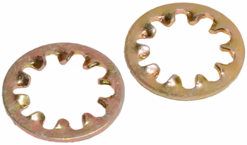 LOCKWASHER/Internal star, Steel, Cadmium plated, 3/8