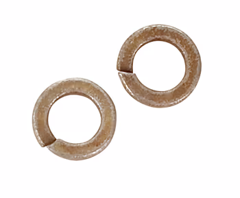LOCKWASHER/Helical split, Steel, Cadmium plated, 1/4