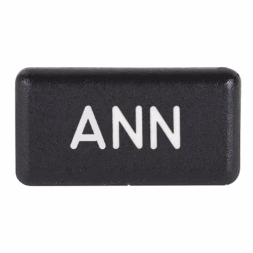 Horizontal Legend Cap | ANN