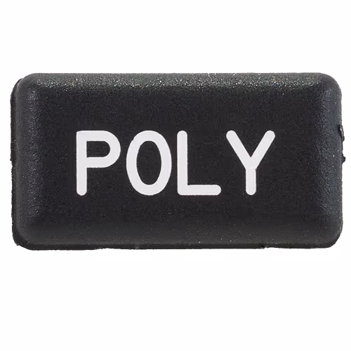 Horizontal Legend Cap | POLY
