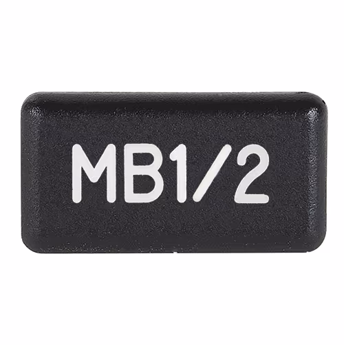 Horizontal Legend Cap | MB1/2