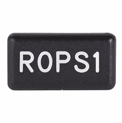 Horizontal Legend Cap | ROPS1