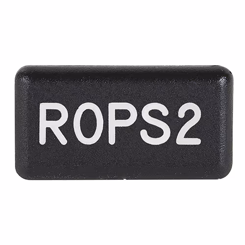 Horizontal Legend Cap | ROPS2