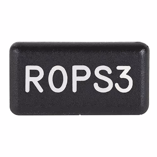Horizontal Legend Cap | ROPS3