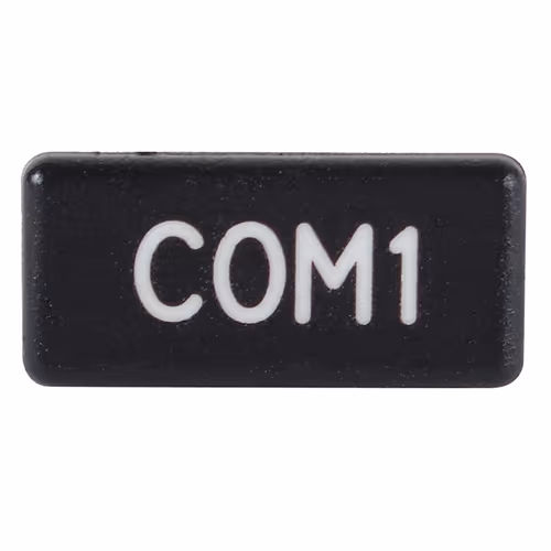 Horizontal Legend Cap | COM1