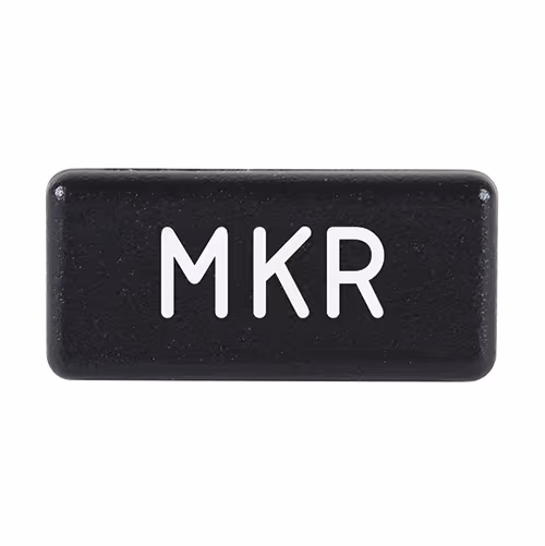 Horizontal Legend Cap | MKR