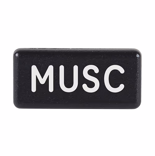 Horizontal Legend Cap | MUSC