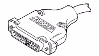 CABLE CLAMP KIT/9 position, straight angle, cable diameter: 5.08 mm.