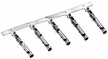 CONTACT SOCKET/Female, tin lead plating, MATE-N-LOK series. For use with 24-20 gauge wire.