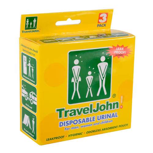 TRAVELJOHN URINAL/3 PACK