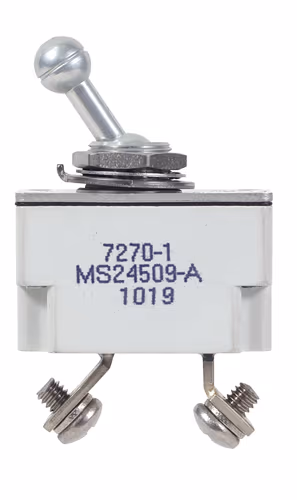 7270-1 Series Circuit Breaker | 20 Amp Rating, Toggle Actuator