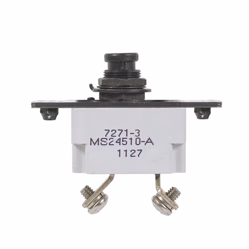 7271-3 Series Circuit Breaker | 30 Amp Rating, Push Button