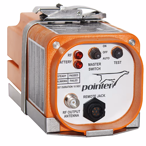 ELT TRANSMITTER ONLY/406 MHz, includes battery pack
