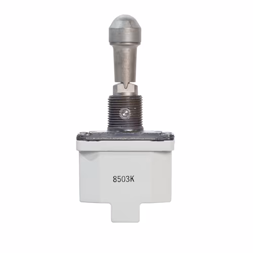 8503 Series Lever Lock Toggle Switch | SPDT, ON(MOM)-OFF-ON(MOM), E, Environmentally Sealed
