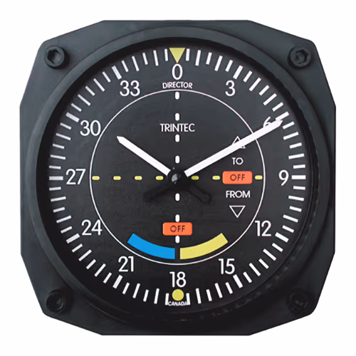 WALL CLOCK/CDI, VOR