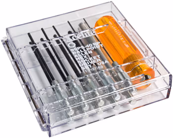 BALL POINT ALLEN HEX SOCKET SCREWDRIVER SET/Xcelite 11-piece Series 99, Includes handle and extension, Sizes .050, 1/16, 5/64, 3/32, 7/64, 1/8, 9/64, 5/32, 3/16