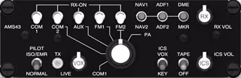 AUDIO CONTROLLR/SGL CHAN/NVG
