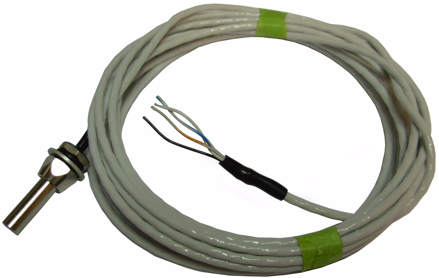 C307P TEMP PROBE/7FT RED/BLACK TWISTED/ANALOG