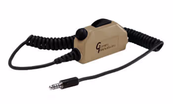 Switch & Cable Assembly | TJT-120 Jack/Switch, MS3116A10-6P Plug | 3 ft Coil Cable