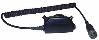 Switch & Cable Assembly | TJT-120 Jack/Switch, MS3116A10-6P Plug | 3 ft Coil Cable