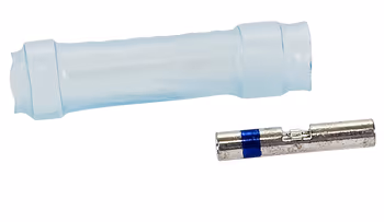 MULTI WIRE SPLICE/Sealing Sleeve, blue. Length: 27.94 mm Inside Diameter: 4.06 mm
