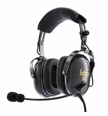Faro™ G3 ANR Carbon Fiber Headset | GA Dual Plug, Bluetooth, 3.5 mm AUX