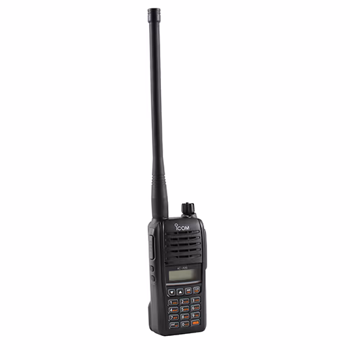 IC-A16 VHF Air Band Handheld Transceiver Radio | Communications Only, DTMF Keypad