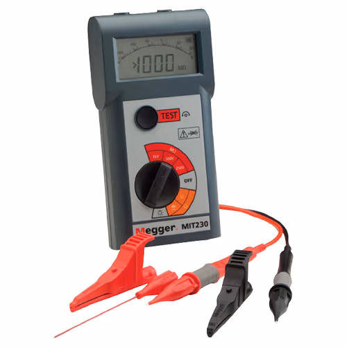 MIT200 Series Digital/Analog Insulation & Continuity Tester
