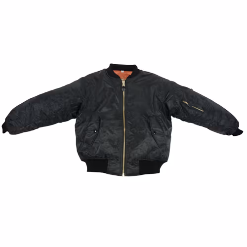 MA-1 Flight Jacket | Reversible, Black, Adult Medium