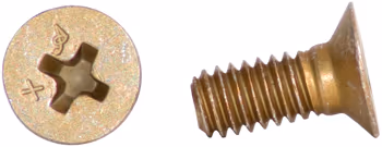 MS24694S3 Phillips Countersunk Screw | 0.438 in. Length, 8-32 Threads