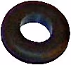 GROMMET/Bulkhead, Synthetic rubber, .500 x .812