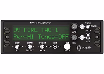 VHF PANEL MOUNT RADIO/Multimode, narrow band, 138-174 MHz. For use with NPX-IKC.