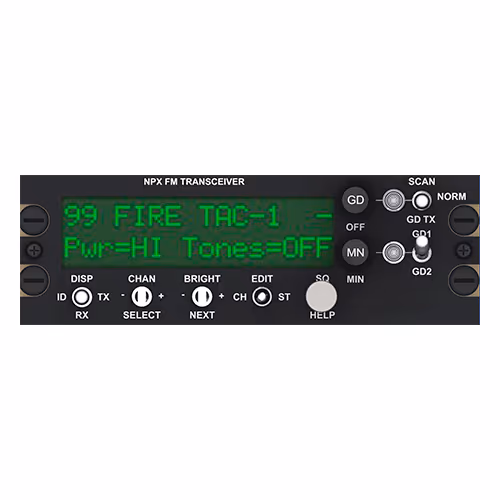 NPX138N Panel-mount FM Transceiver | Multimode, Synth Guard Receiver, Narrow Band