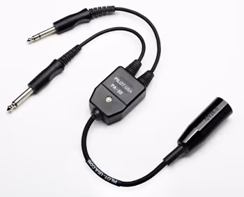 AMPLIFIED IMPEDANCE CONVERTER/Low (Military) to High (general aviation)