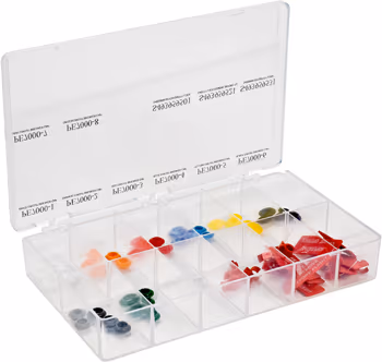 CIRCUIT BREAKER CAP AND FLAG KIT (COLOR CODED)