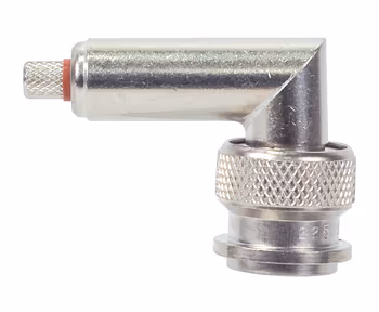 TNC MALE/RIGHT ANGLE/DUAL CR/RG58