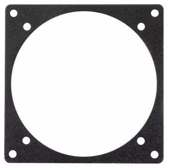 INSTRUMENT REDUCER PLATE/Heat-treated aluminum, black anodize finish. Black plate. 3ATI to 2 1/4