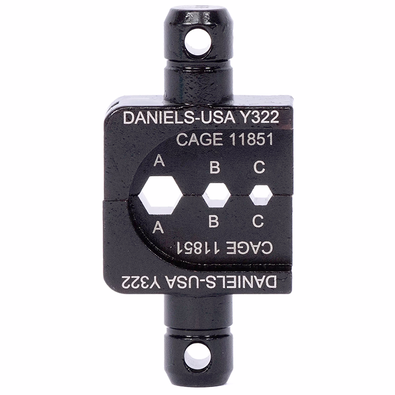 Y322 Y Die Set for HX4 | 0.202, 0.128, & 0.105 Hex